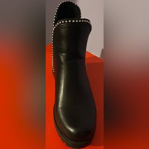 Black Studded Boots